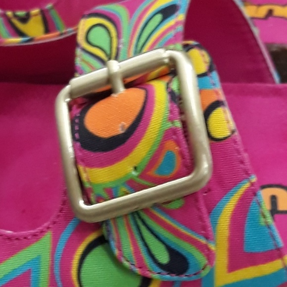 SHAGADELIC 1left Floral Earth SandalsNWOT - Picture 4 of 12